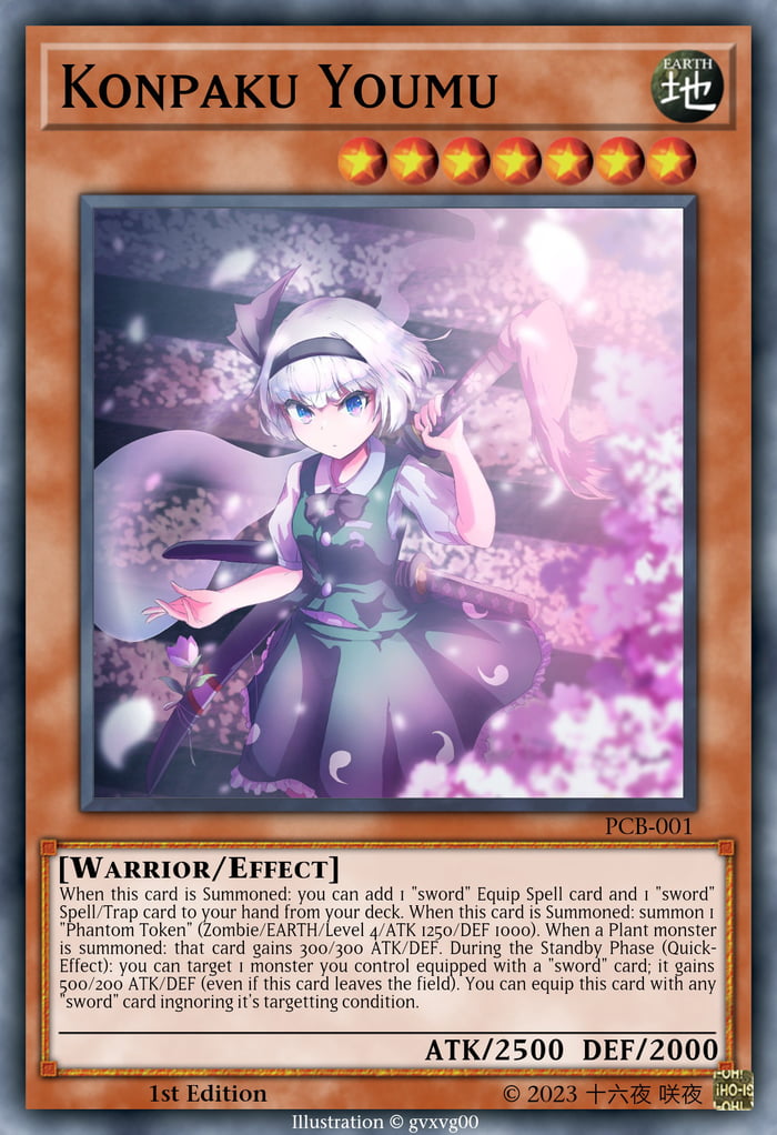 Day 17 of fake touhou yugioh cards. Moving on to newer games. - 9GAG Day 17 of fake touhou yugioh cards. Moving on to newer games. - 9GAG