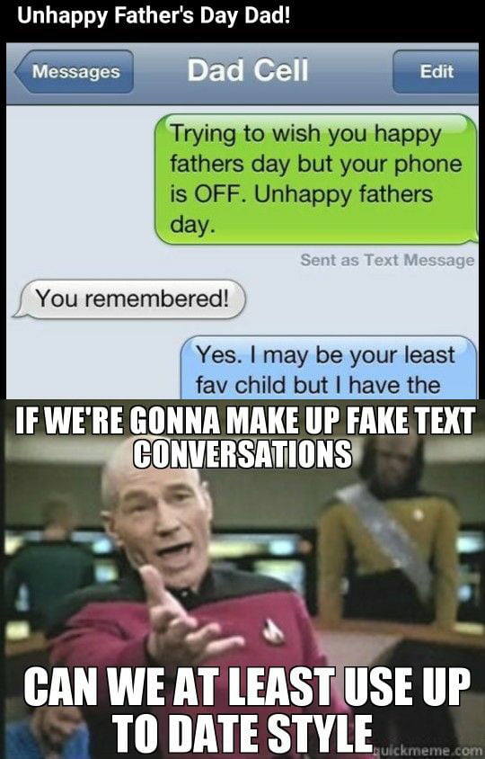 I Keep On Seeing These Obviously Fake Text Conversations And This Is Really Starting To Get On My Nerves Who S With Me 9gag