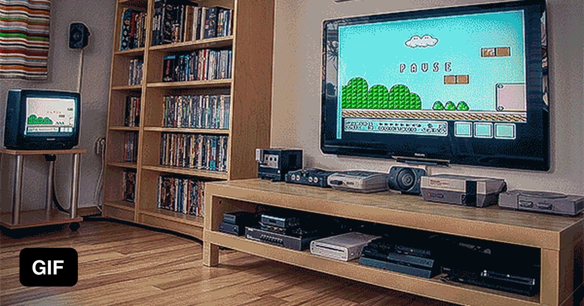 My new small mobile CRTTV for retro gaming! 9GAG