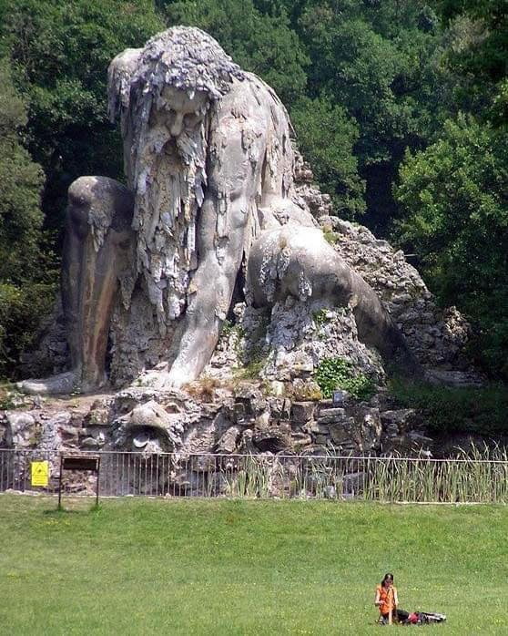 Built over 420 years ago near Florence, Italy, is the Appennine ...