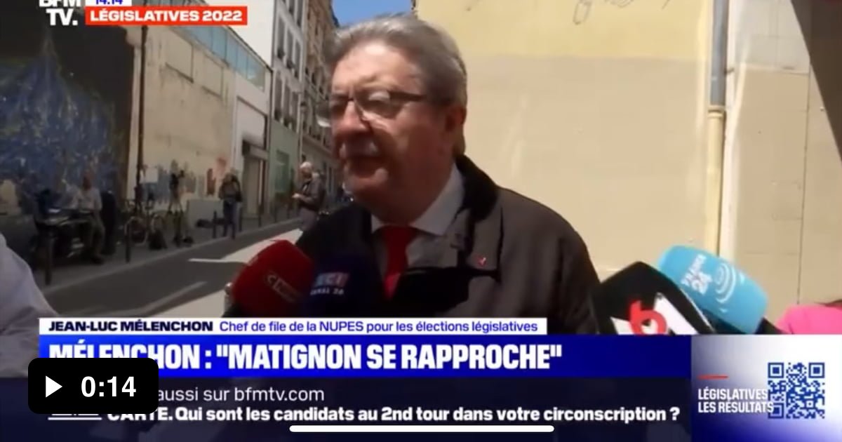 Melenchon being savage - 9GAG