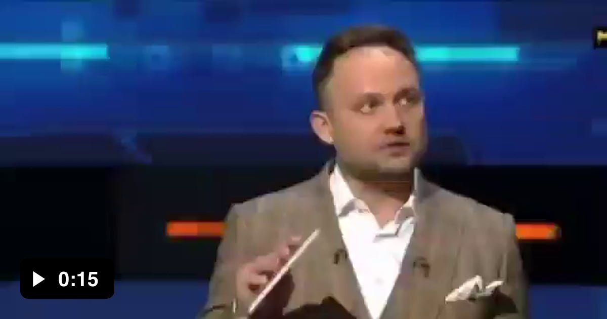 Russian TV presenter has butthurt due to reject Russia from mundial so ...