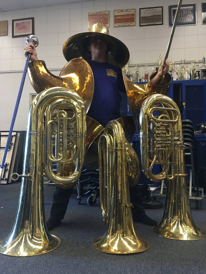 King tuba II, the overlord of music 9GAG
