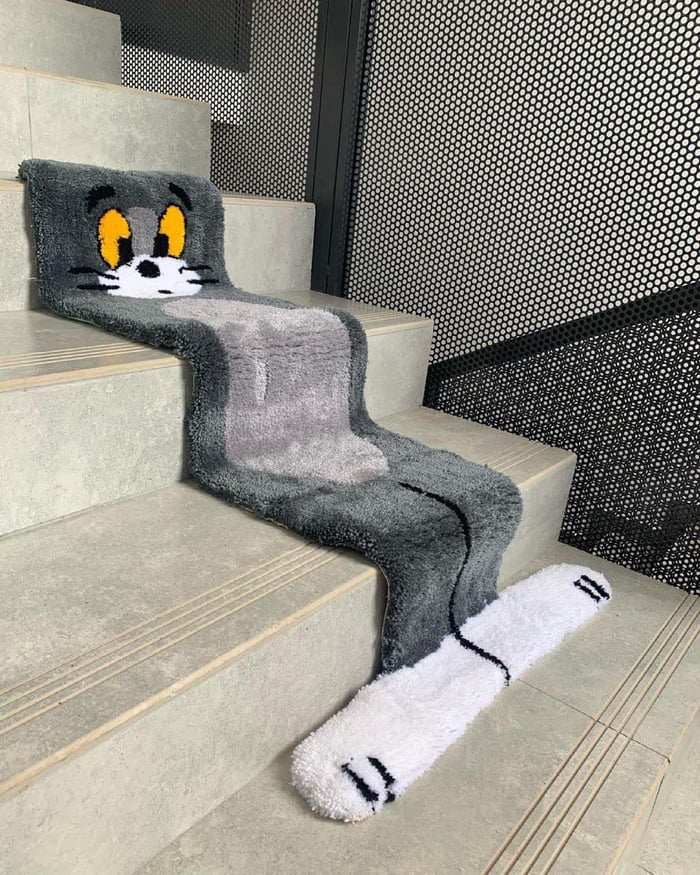 Awesome & Funny Stair Carpet For Kids. 9GAG