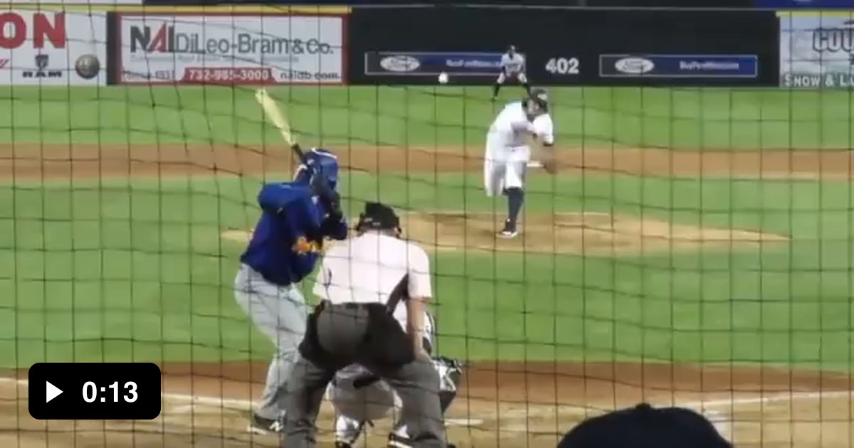 Commentator catches foul ball and doesn’t miss a beat. Camera tracked