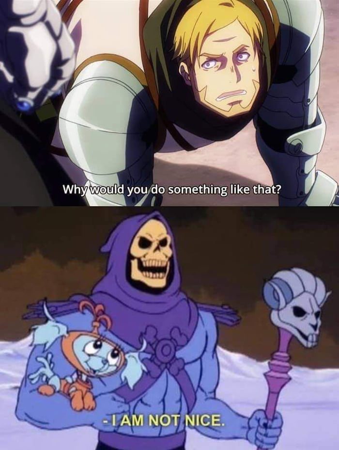 Overlord In A Nutshell 9gag 