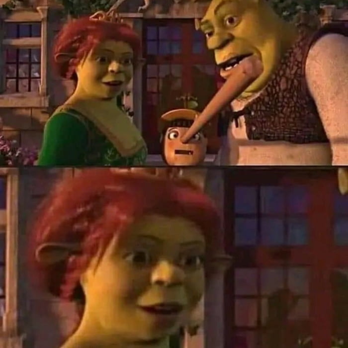 Fiona & Shrek first date - 9GAG