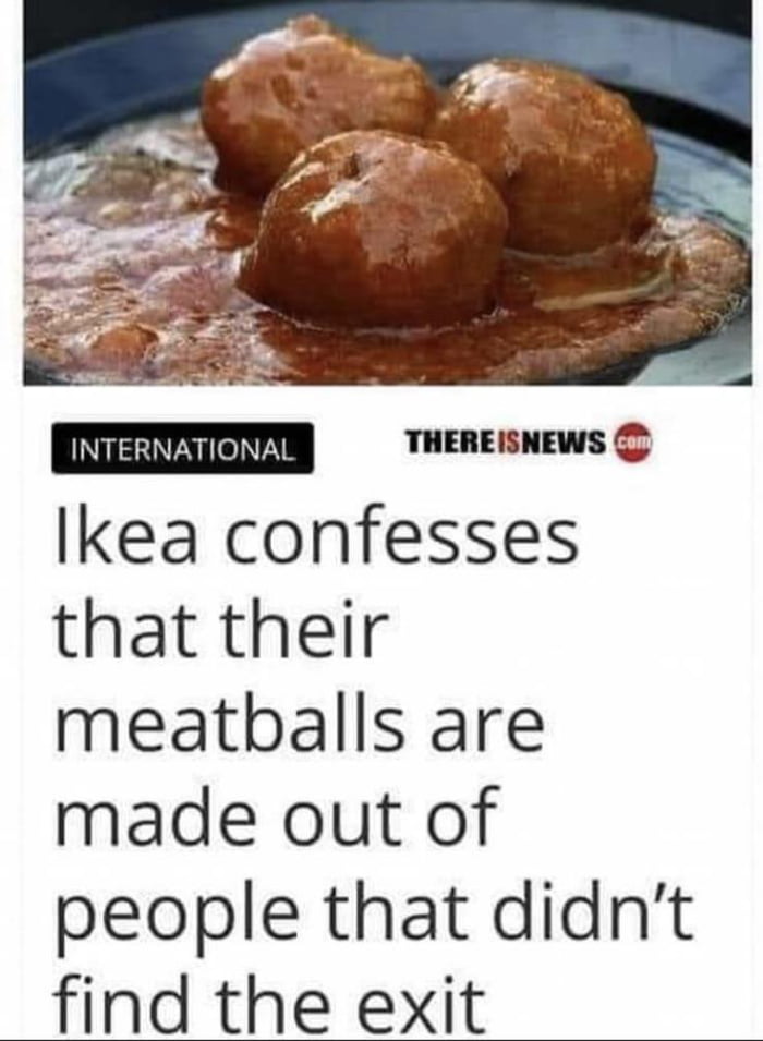 Ikea Meatballs 9gag