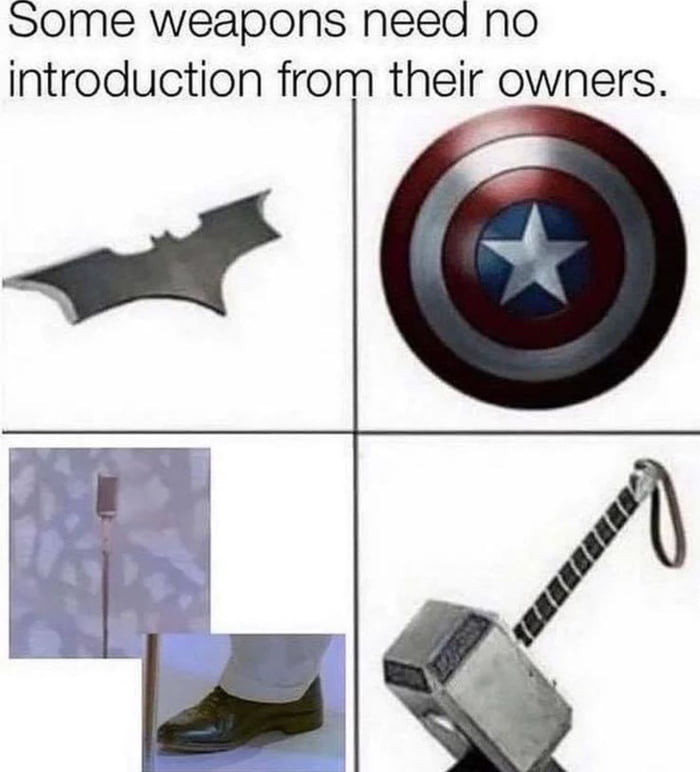 I shamelessly stole it from IG - 9GAG