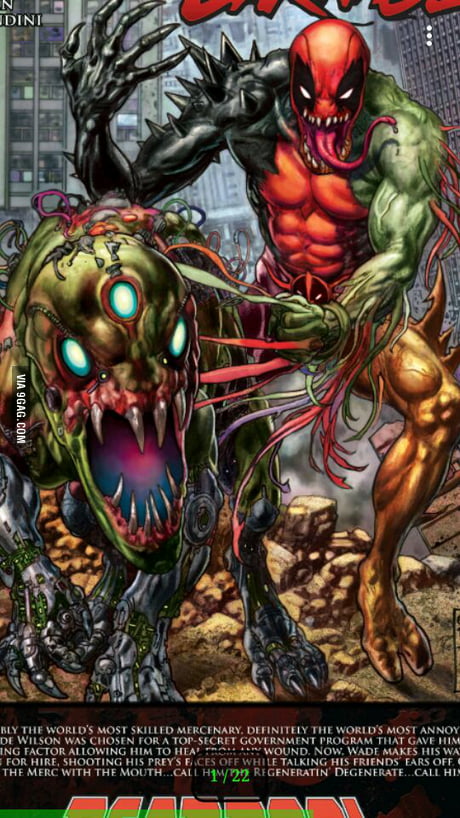 Overpowered Deadpool Vs Carnage 9gag