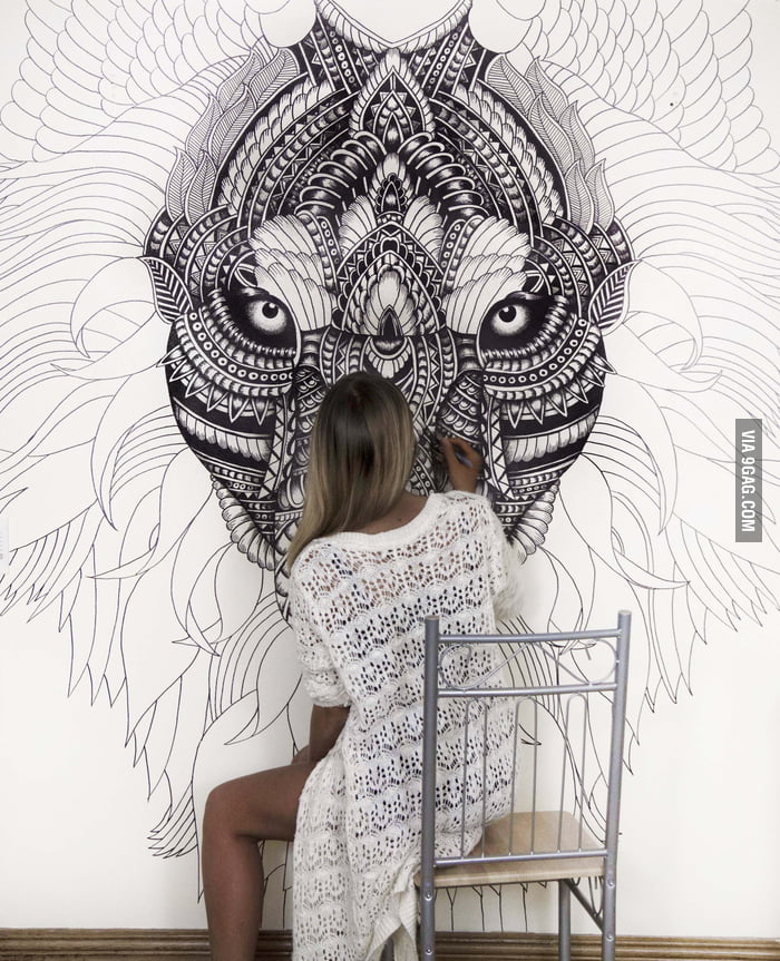 Woke Up This Morning And Decided To Draw On My Bedroom Wall 9gag Woke Up This Morning And Decided To Draw On My Bedroom Wall