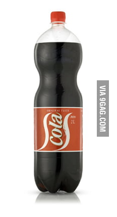 In Denmark We Have This Cheap Version Of Coca Cola Harboe Cola What