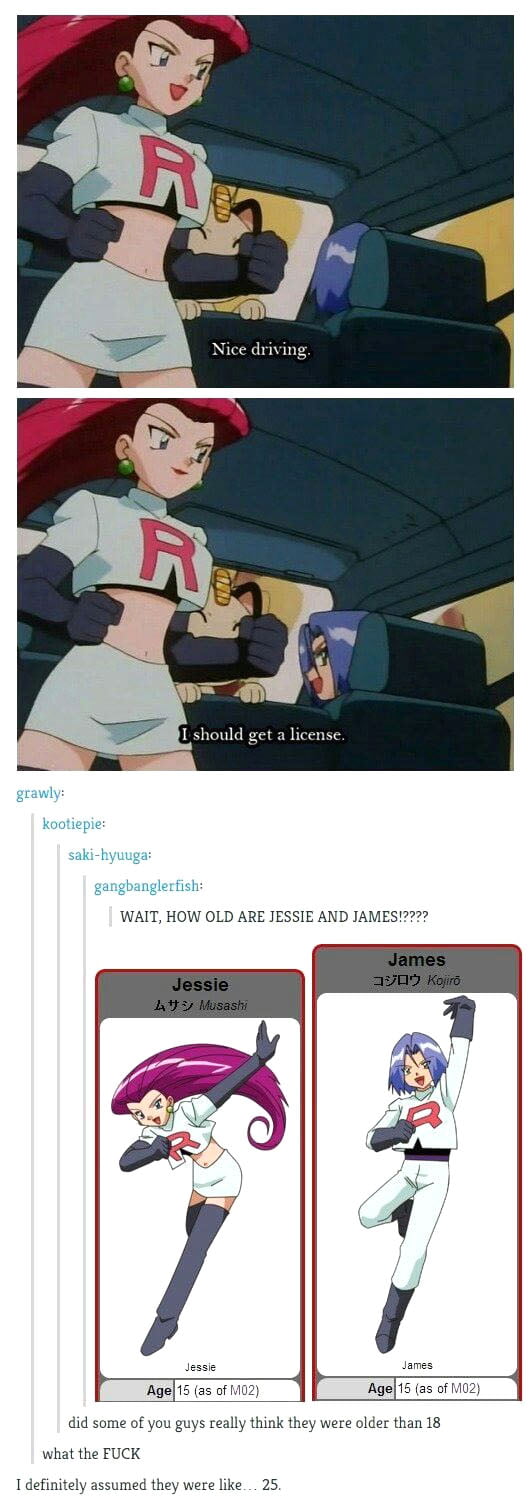 Jessie and James' age - 9GAG