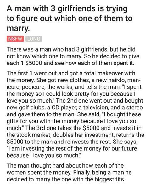 Wise man indeed