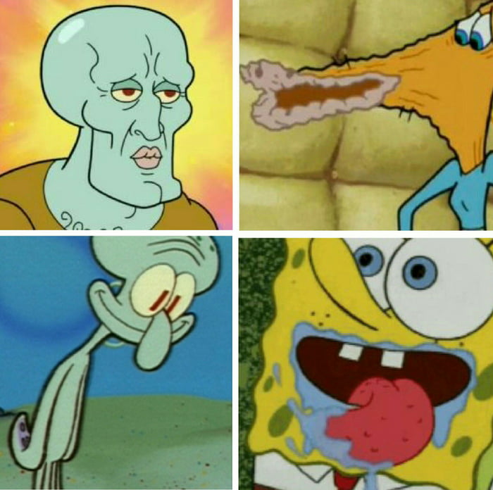 17 points * 3 comments - Squidward THICC - 9GAG has the best funny pics, gi...