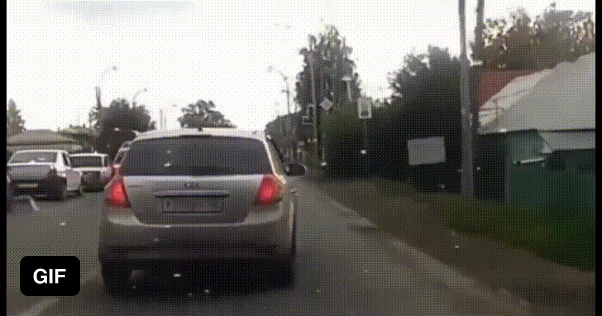 Car Gets T-Boned - 9GAG