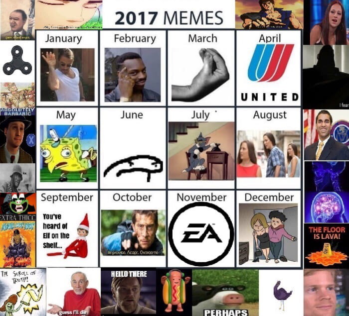 Meme Calendar Complete - 9GAG