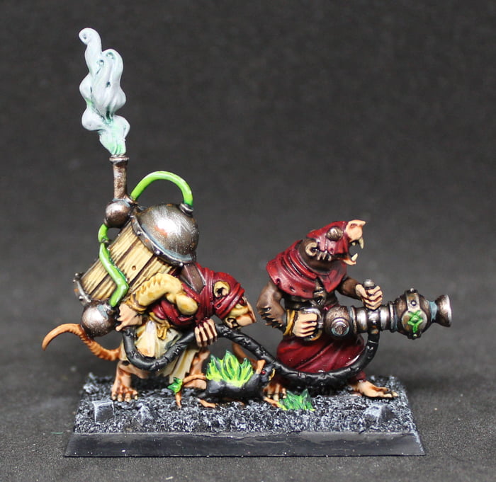 Skaven Warpfire Thrower For Oldhammer Gag