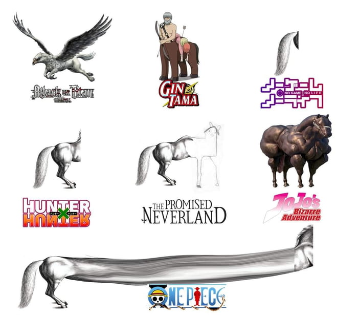 Anime horses 9GAG