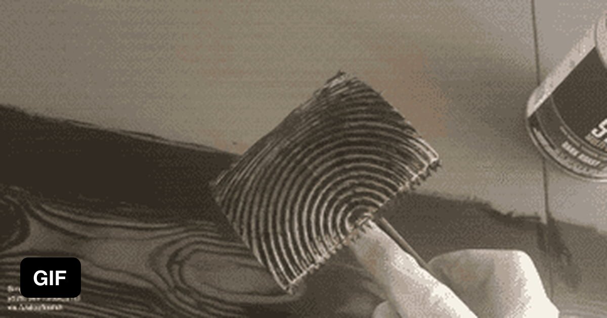 How you fake a good wood grain 9GAG
