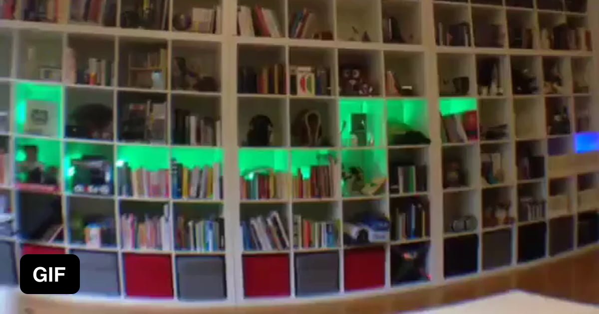 Snake game made in a bookshelf 9GAG