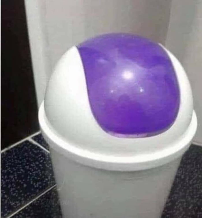 Picture of freezer that'll make you say "no, that's not a trash can