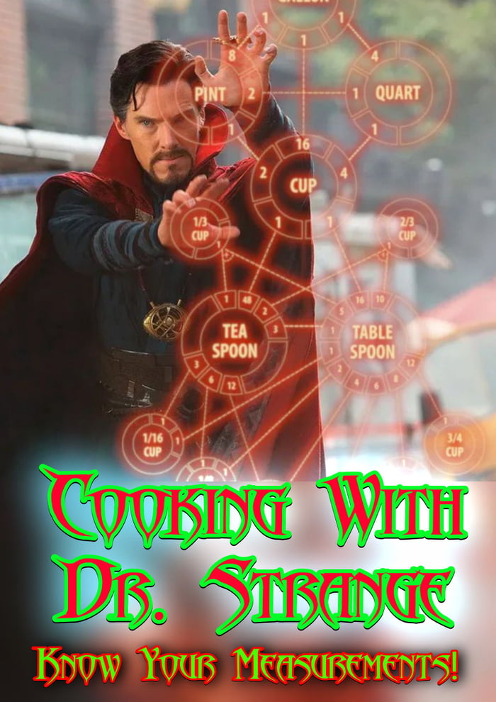 Cooking with Dr. Strange. - 9GAG