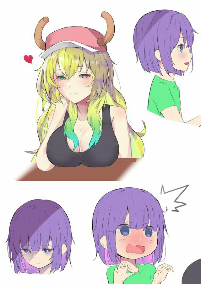 Please stop looking at me so must lucoa-san. 