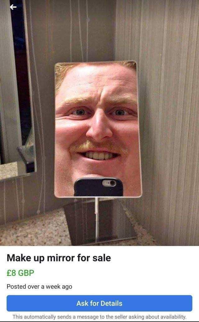 Mirror for sale! - 9GAG