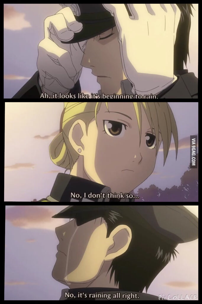 Saddest Moment In Fullmetal Alchemist Gag