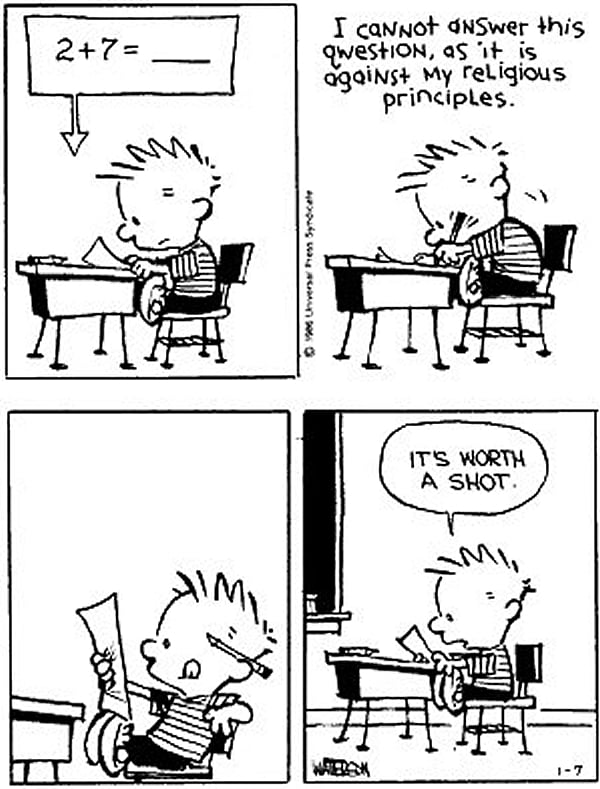 Bill Watterson was ahead of his time. - 9GAG