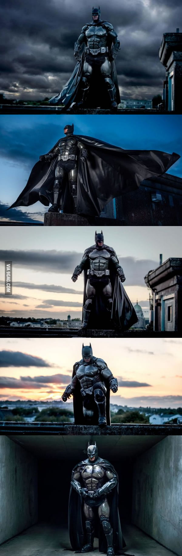 Amazing Batman: Arkham Origins Cosplay - 9GAG