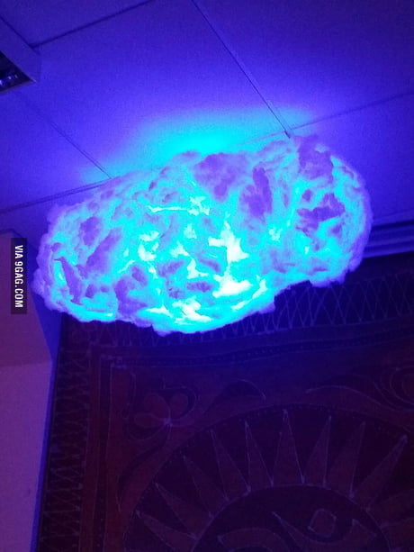 Diy Cloud Lamp Took Me 3 Hours My Weekend Pride 9gag