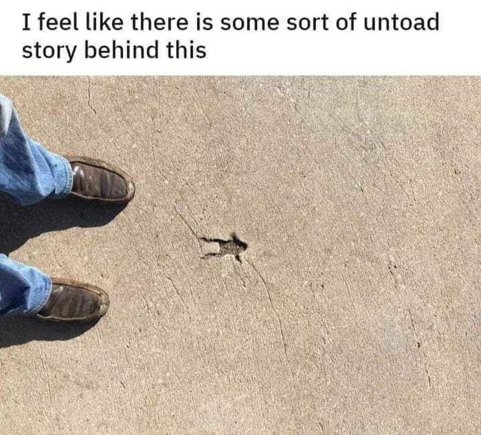 Poor little toad - 9GAG