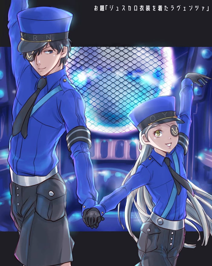 Posting Persona pics daily. Day 450: P5 Lavenza and Joker - 9GAG