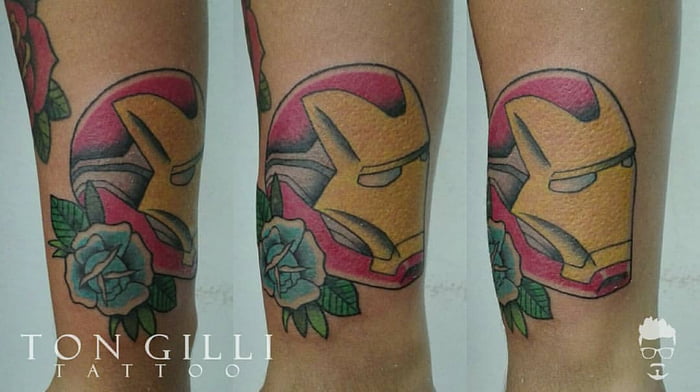 Ironman Mk 85 Tattoo Helmet 9gag