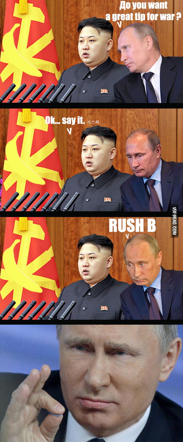 The best war strategy - 9GAG