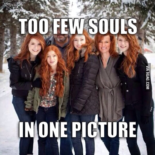 Ginger Family Pic 9GAG