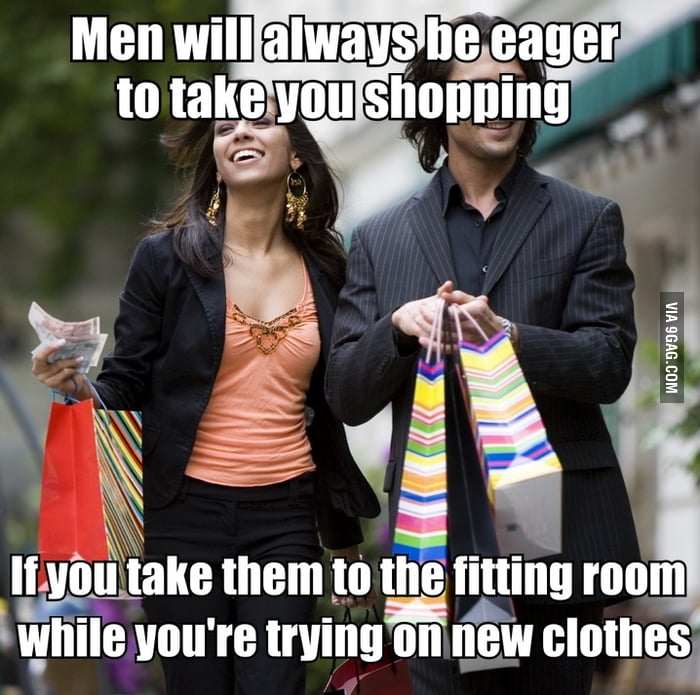 How to take your boyfriend shopping - 9GAG