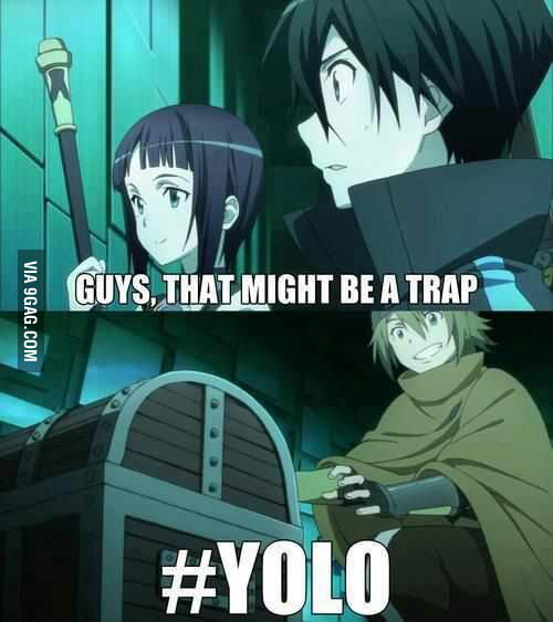 My all time FAVORITE SAO meme. - 9GAG