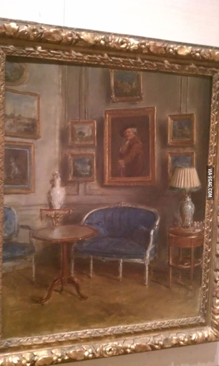 Joseph Ducreux Painting Within A Painting 9GAG