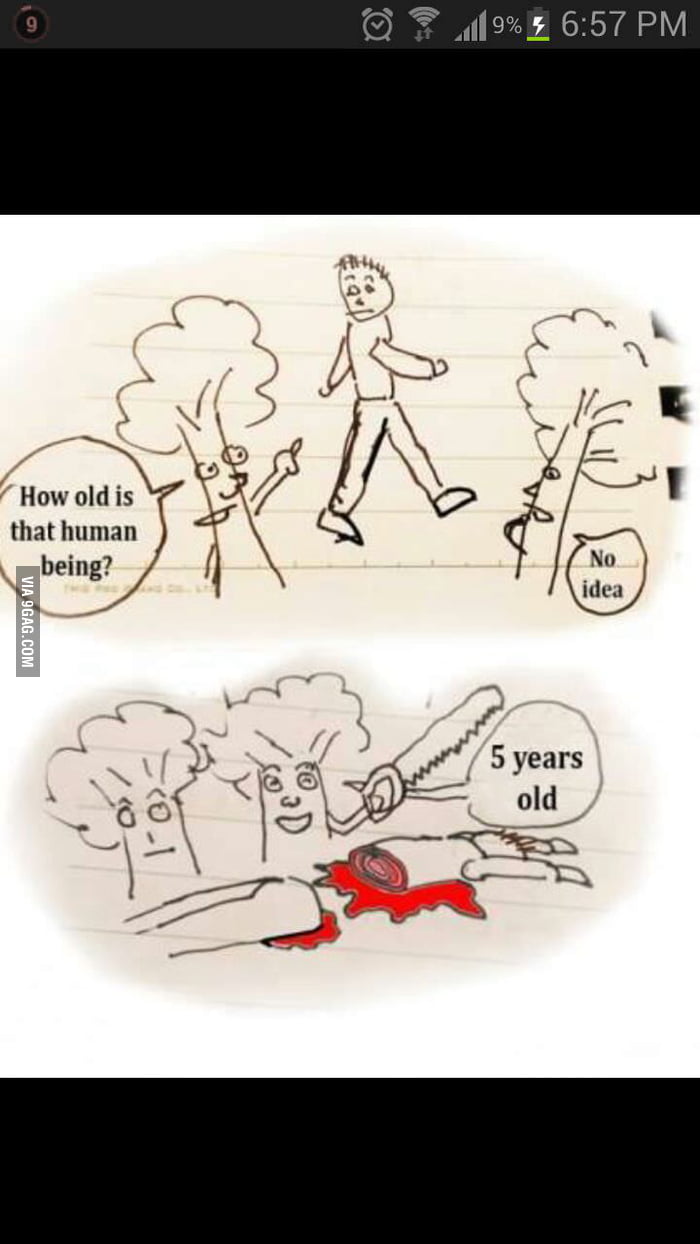 How old is that human? - 9GAG