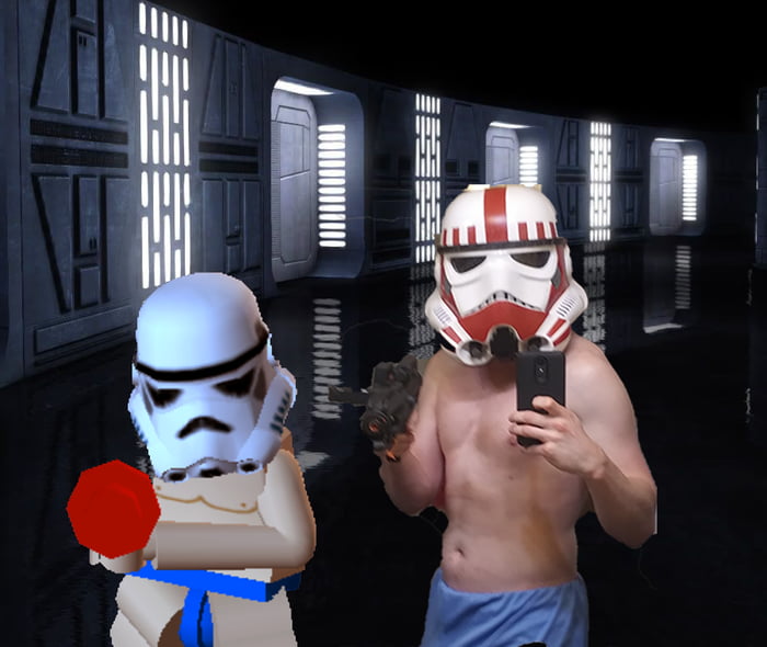 lego beach trooper