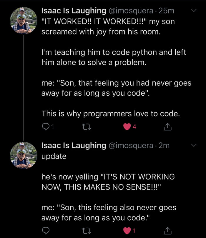 For as long as you code - 9GAG
