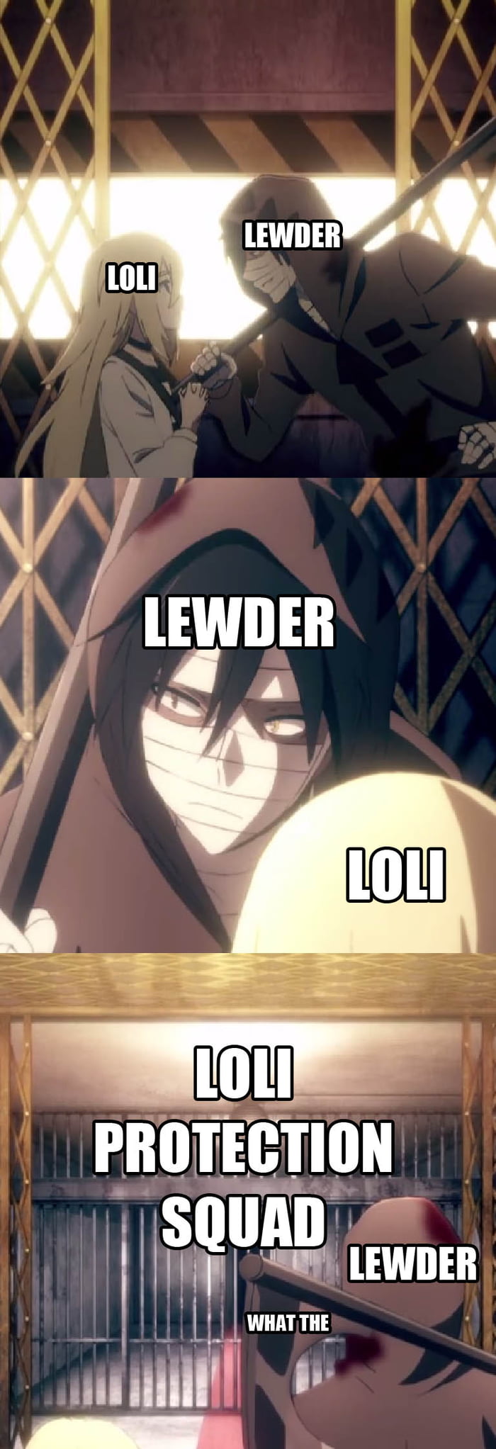 We have to go lewder
