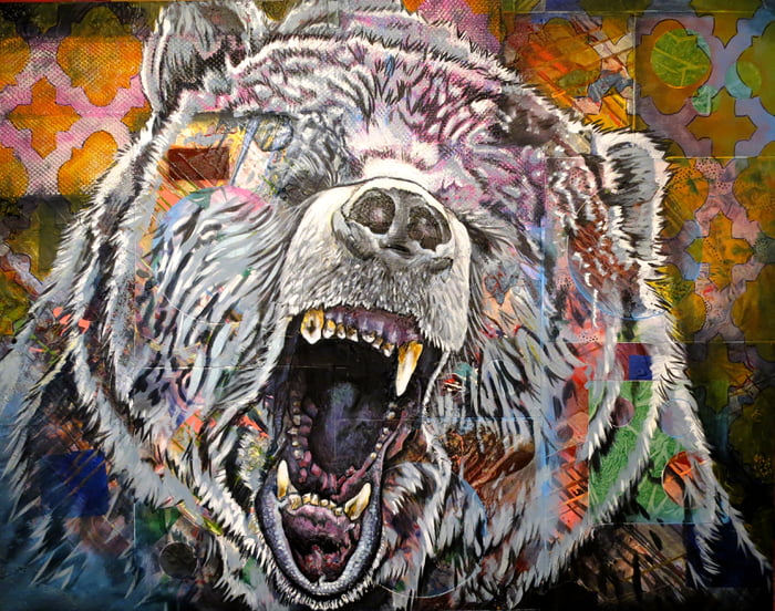 Just Finished A Big Bear Painting Cheers 9GAG   A9pXYGZ 700b 