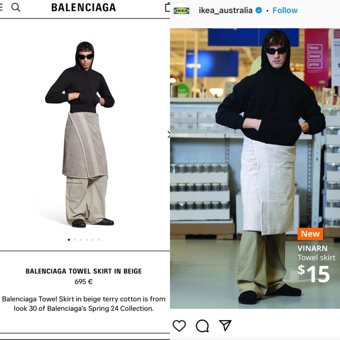 ikea balenciaga ad