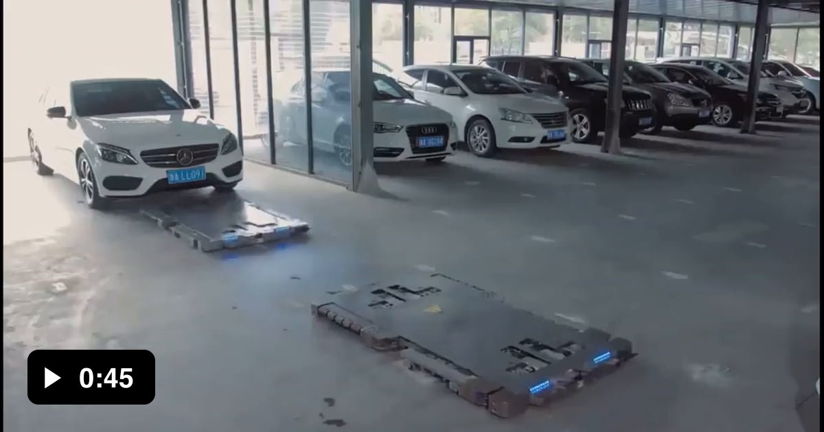 Robotic Valet Parking - 9GAG