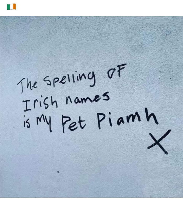 Irish Spelling 9GAG