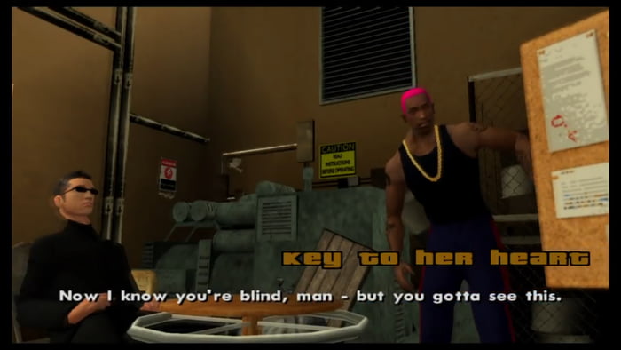 GTA San Andreas Had Peak Dialogue Writing 9GAG GTA San Andreas Had Peak Dialogue Writing 9GAG